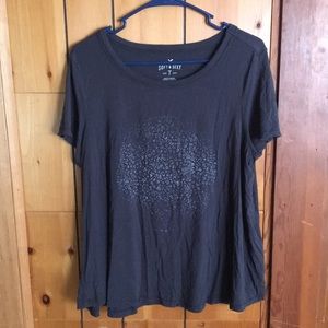 Oversized American Eagle Soft&Sexy Tee